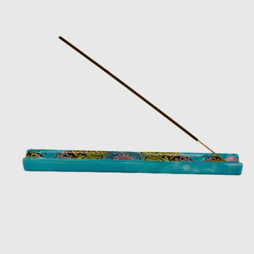 Ceramic Incense Burner - Mandala