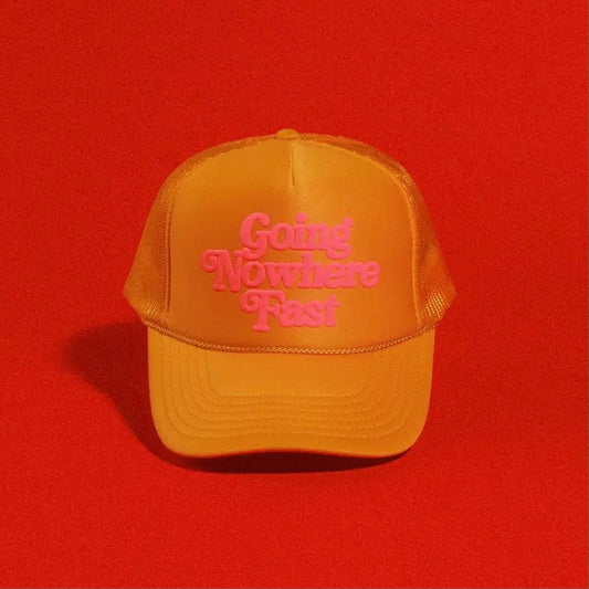 Going No Where Fast Trucker Hat
