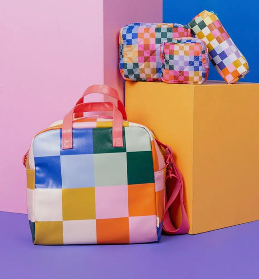 Bold Checker Skate Bag