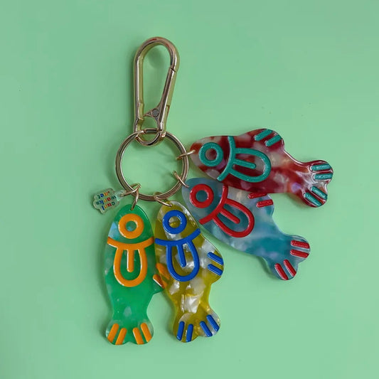 Loud Fish Bag Charm by Curlworks