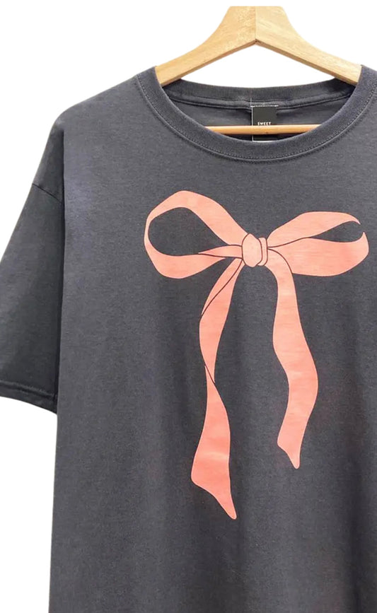 Oversized Bow Tee