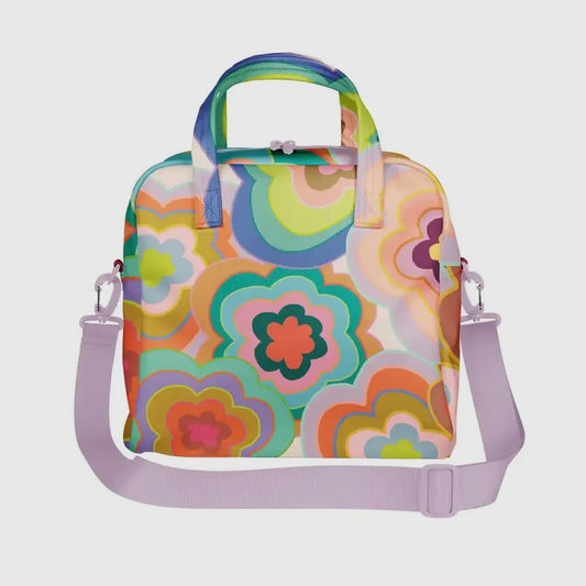 Trippy Hippy Floral Skate Bag