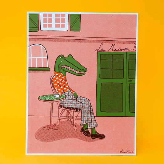 Crocodile Tears Print