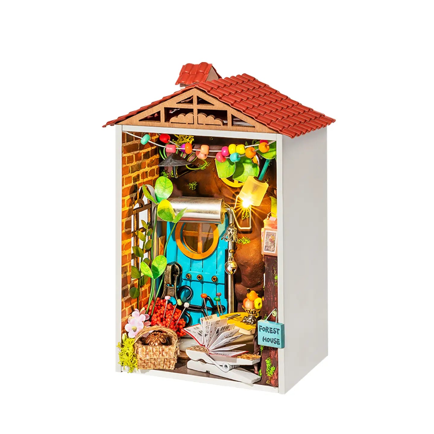 Diy Miniature House Kit: Borrowed Garden