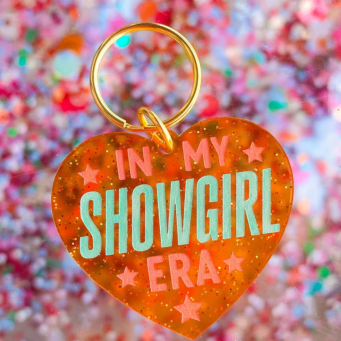 In My Showgirl Era Laser Engraved Keychain