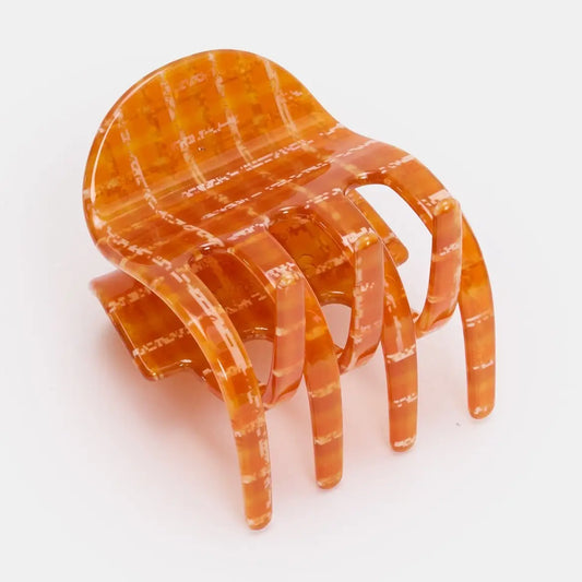 Ursa Clip In Camel Plaid