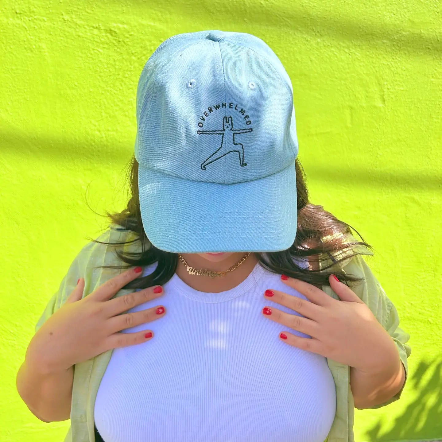 Overwhelmed Baseball Hat