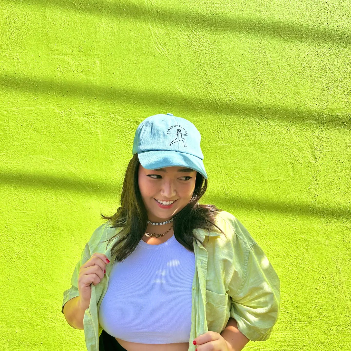 Overwhelmed Baseball Hat