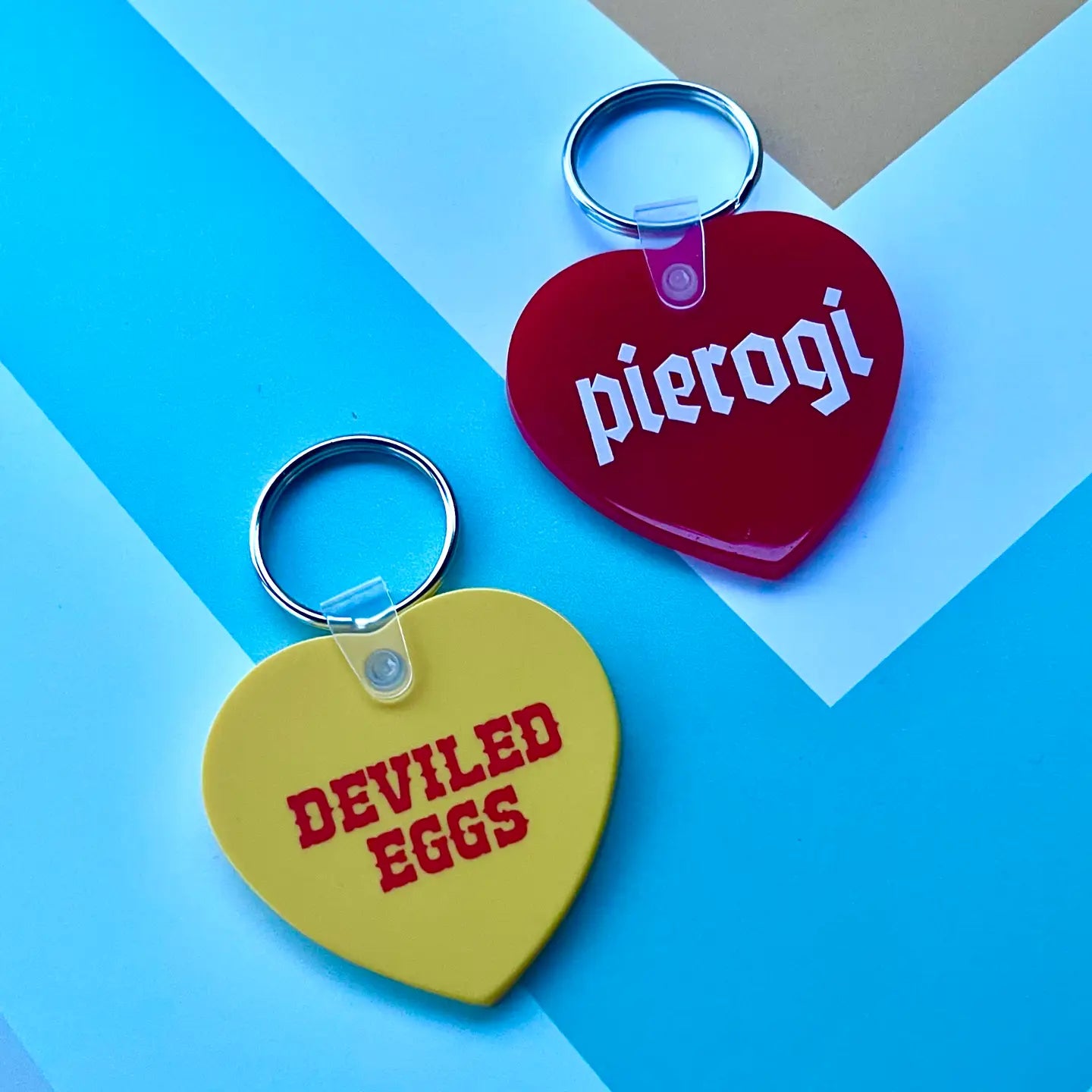 Deviled Egg Keychain