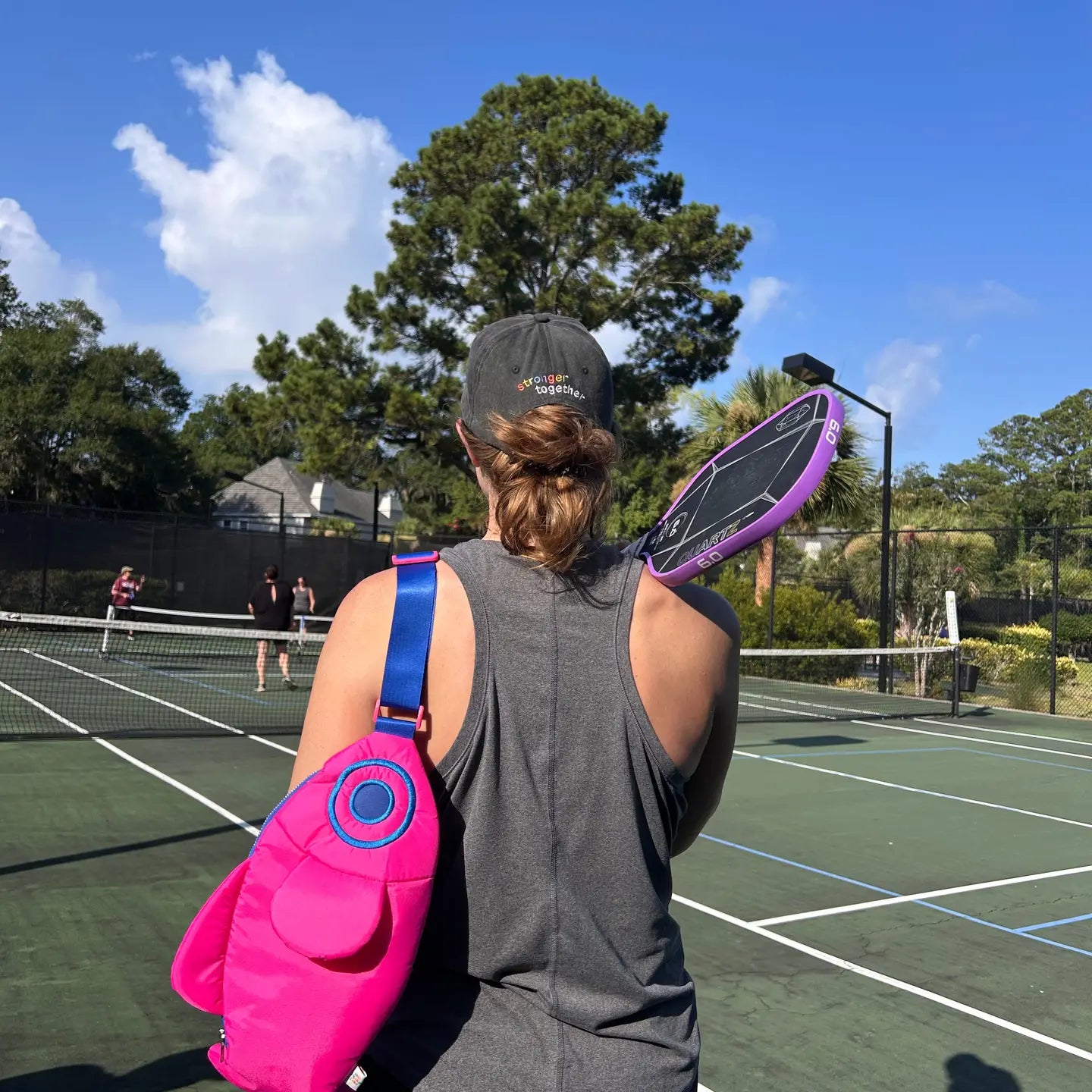 The Fish Bag - Sporty Pink by Curlworks