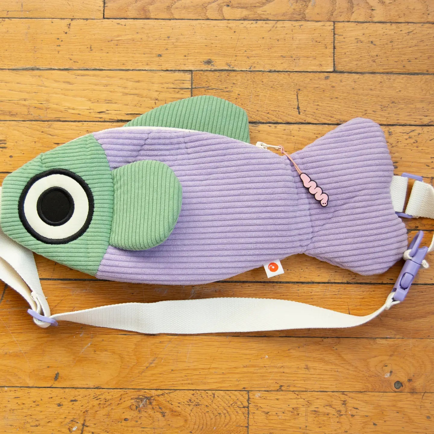 The Fish Bag - Lavender / Sage by Curlworks