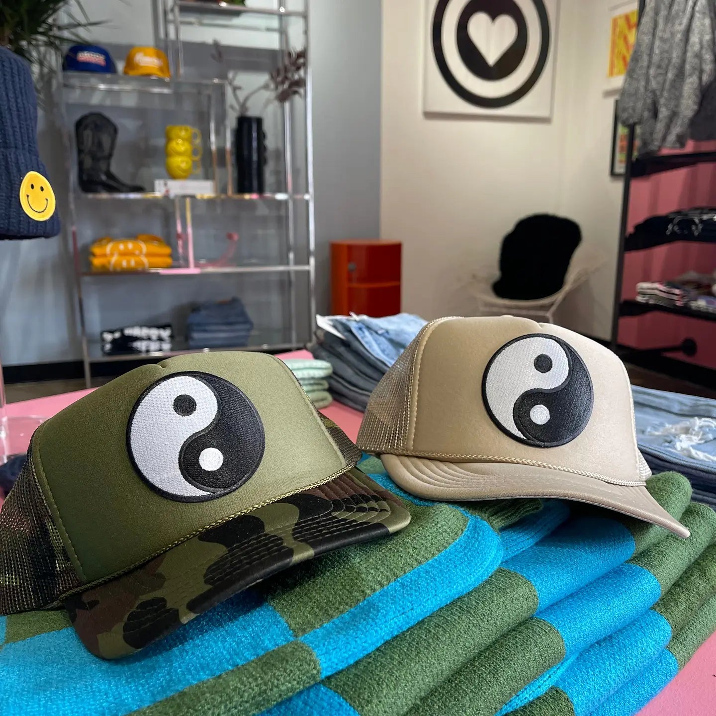 Yin Yang Trucker Hat