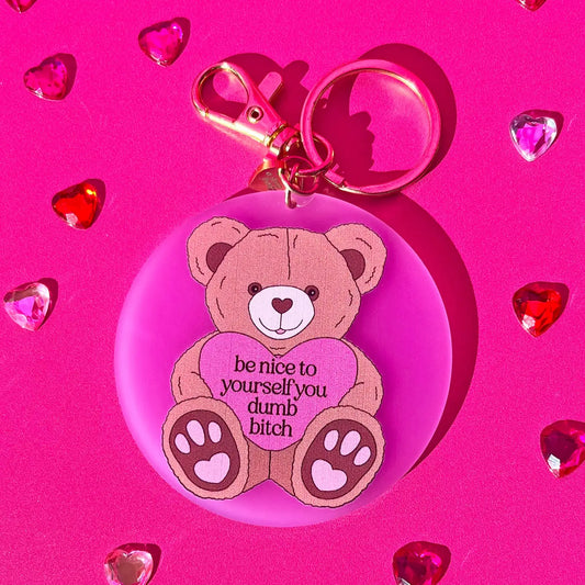 Be Nice To Yourself Keychain