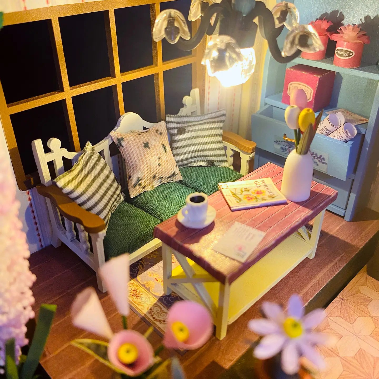 Diy Miniature House Kit: Garden Loft