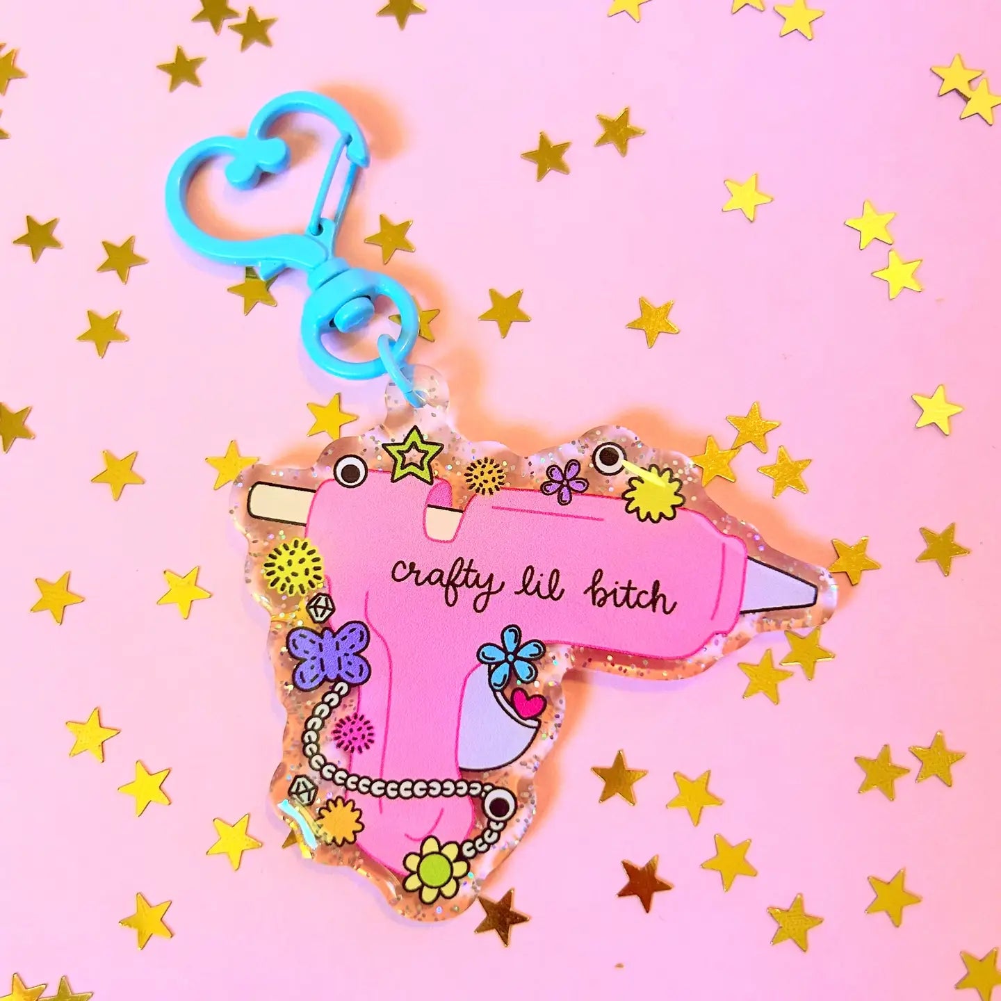 Crafty Little B Keychain