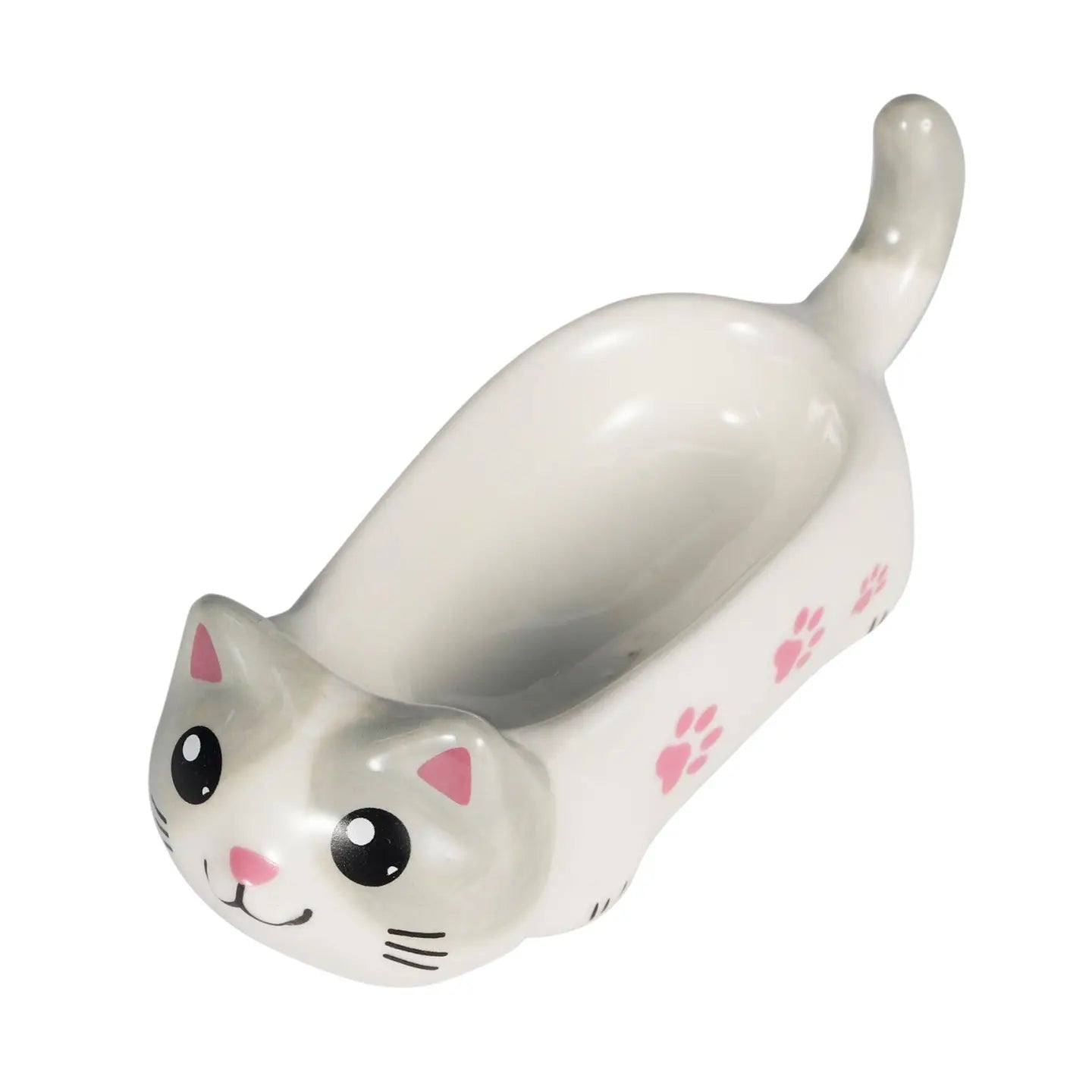 Kitty Ring Dish - White Cat