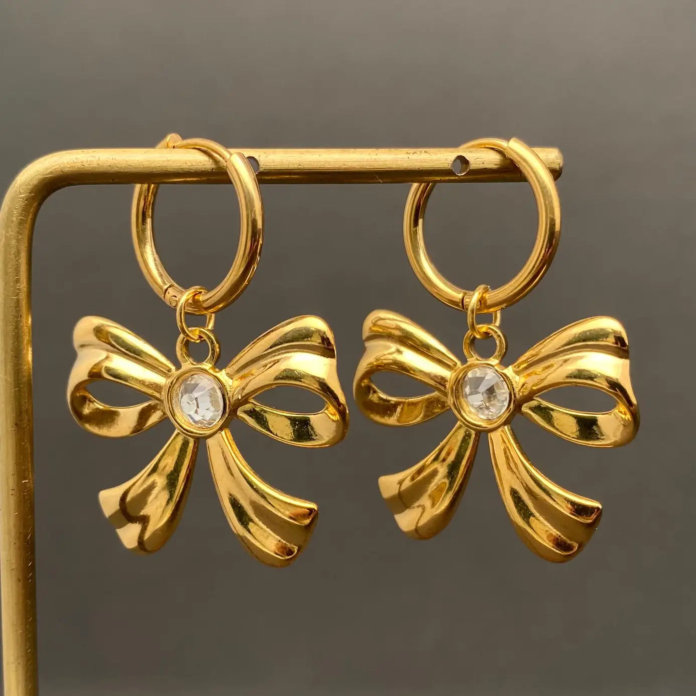 Bow Huggie Earring