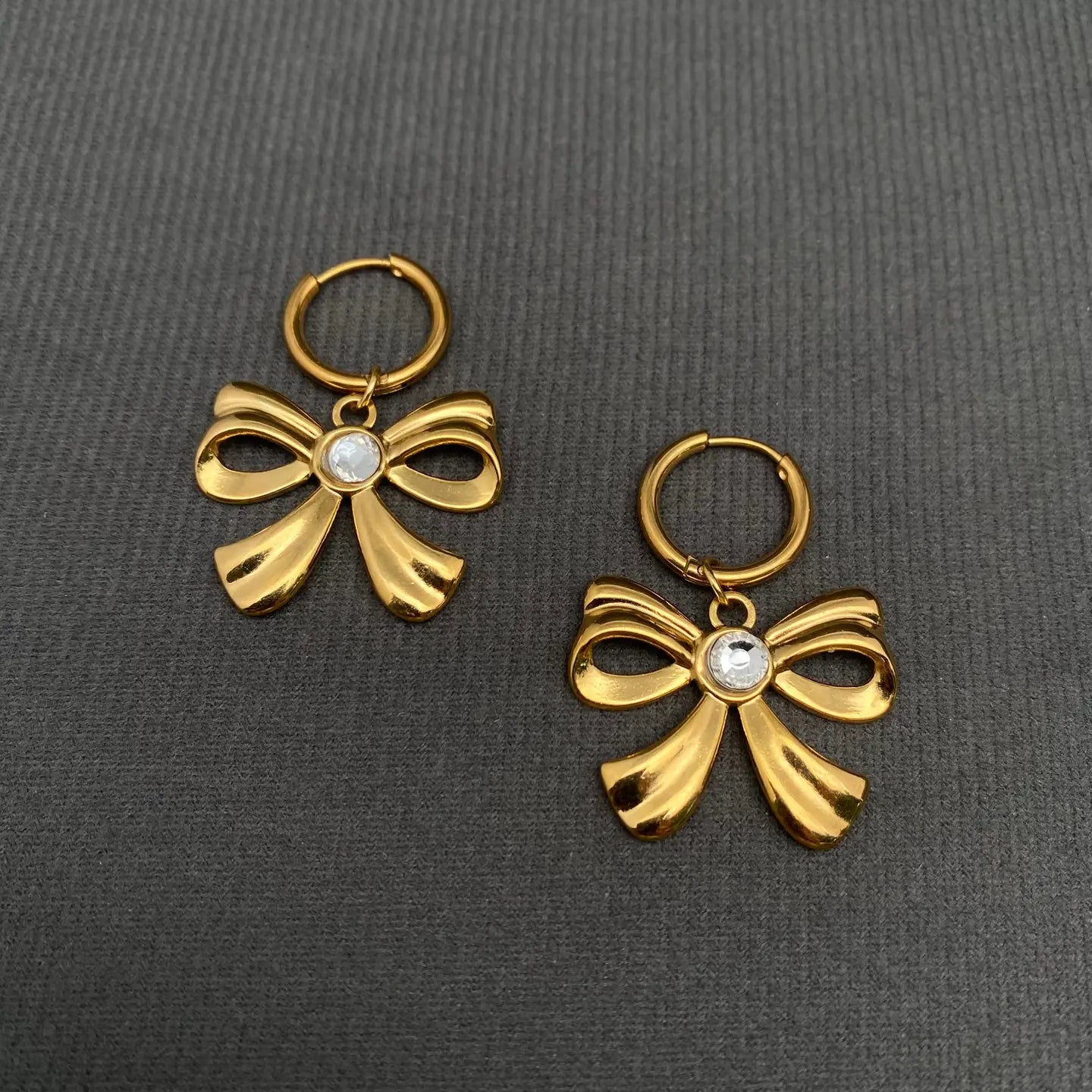 Bow Huggie Earring