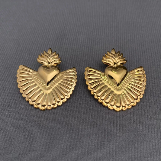Sacred Heart Earrings