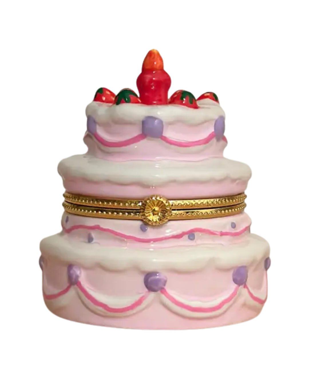 Birthday Cake Trinket Box