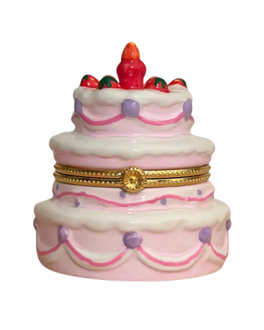 Birthday Cake Trinket Box