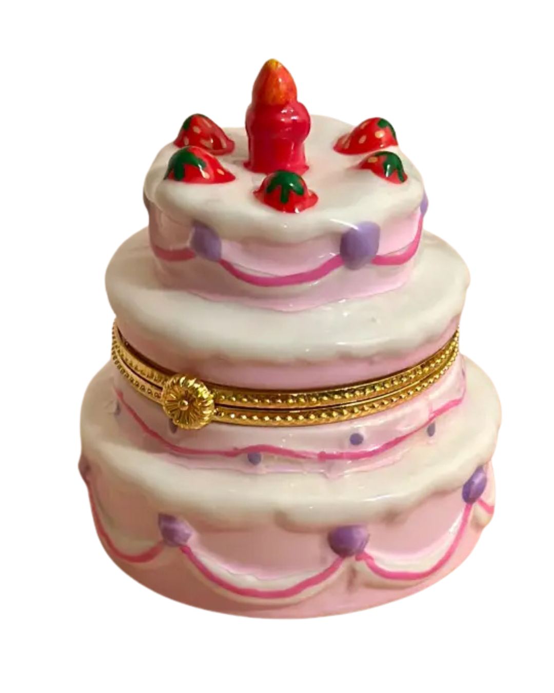 Birthday Cake Trinket Box