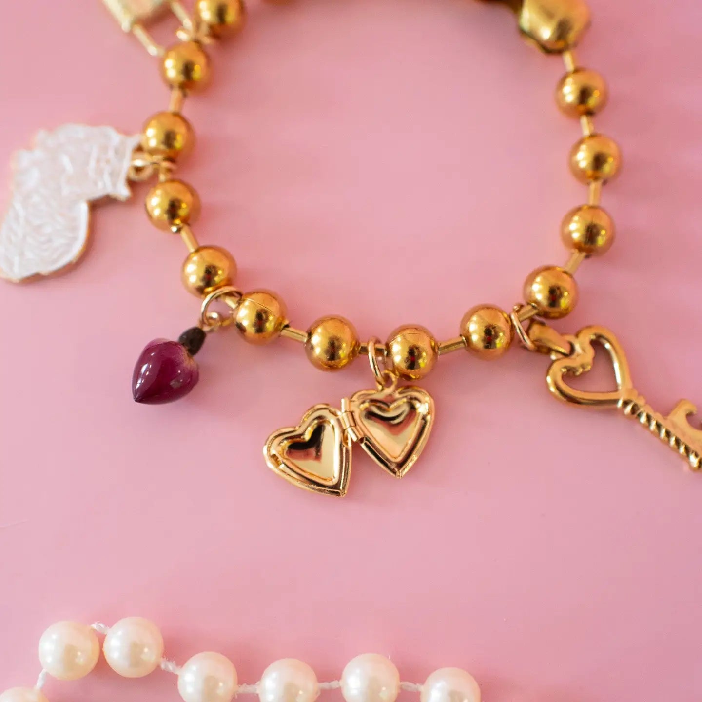 Coquette Charm Bracelet