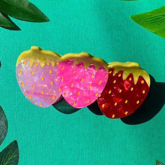Very Berry Hair Claw Clip.
