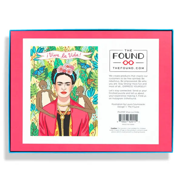 Frida Viva La Vida Puzzle.