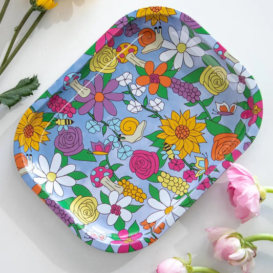 Floral Critter Tray