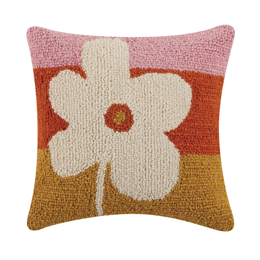 Sunset Flower Hook Pillow