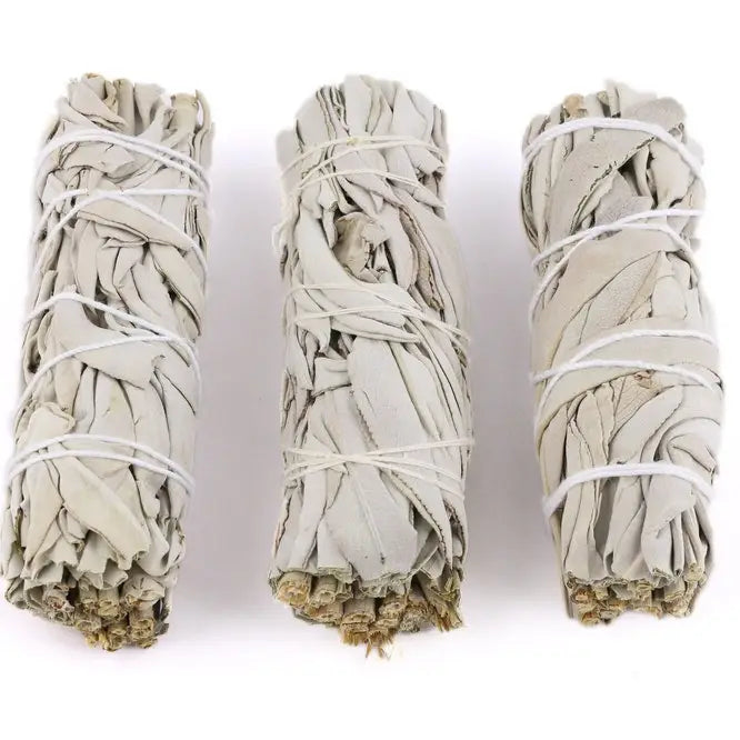 California White Sage Smudge Stick (4 in.)