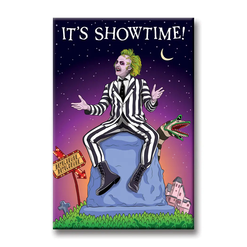 Beetlejuice Showtime Magnet