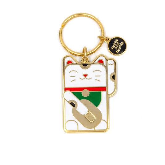 Lucky Cat Keychain