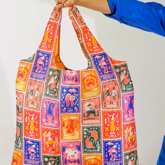 Zodiac Art Sack By Steven Fritters - Eco-Friendly Reuse Tote