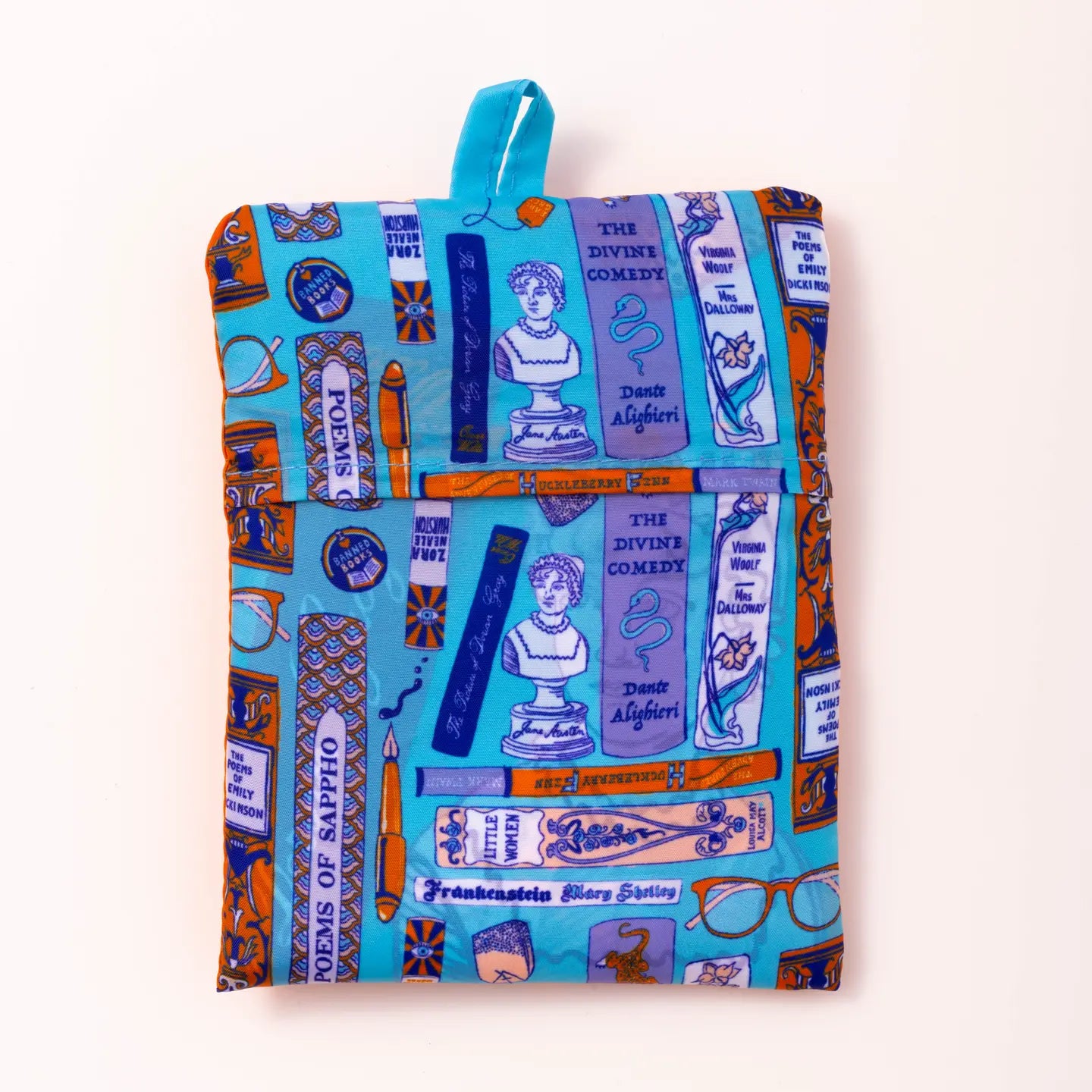 Bookbag Art Sack - Eco-Friendly Reusable Bibliophile Tote