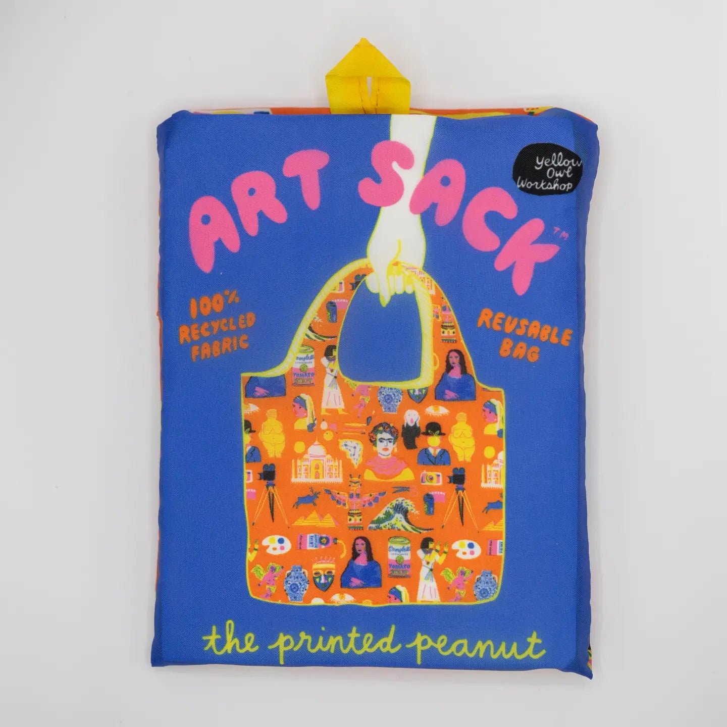 Art History Art Sack By the Printed Peanut - Reusable Tote