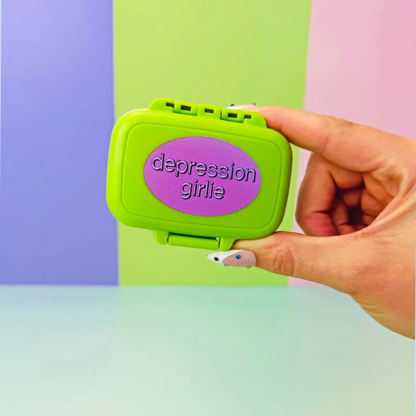 Depression Girlie Pill Case