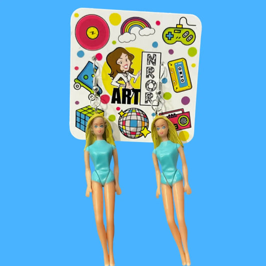 Malibu Barbie Poseable Doll Earrings