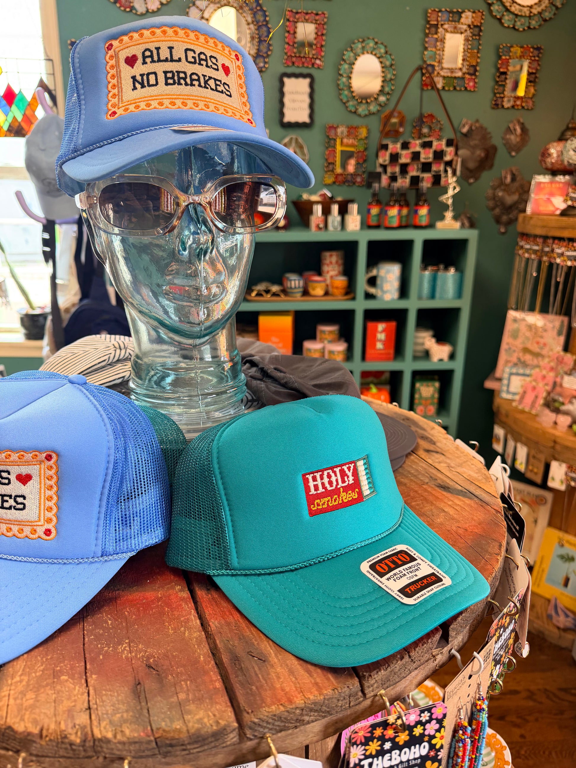Smoke Show Embroidered Hat.