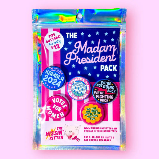 Madam President Button Pack