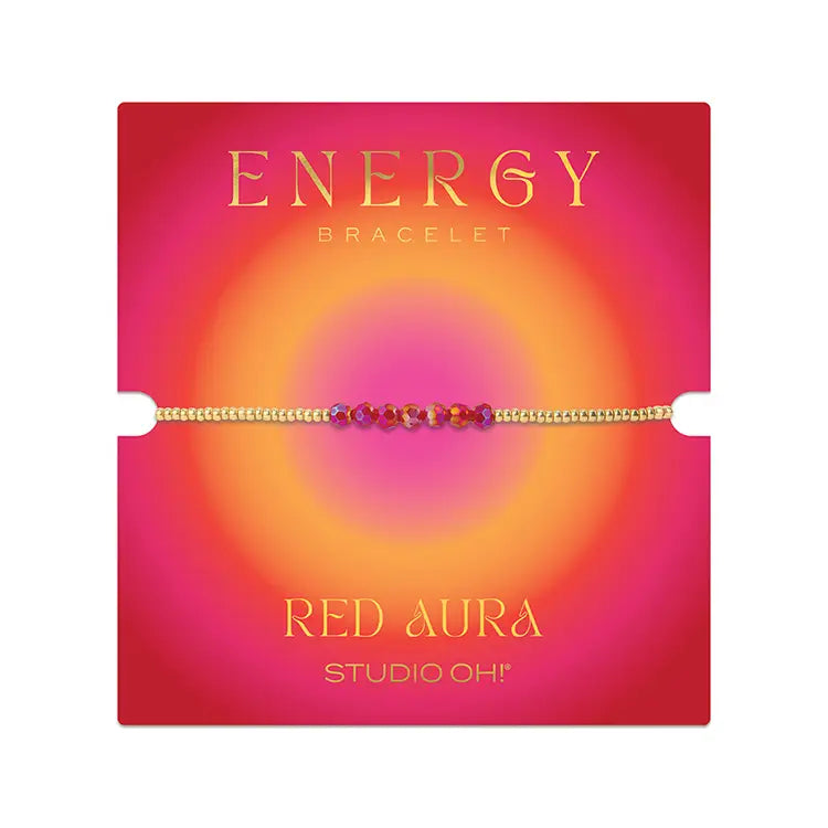 Red Aura Energy Bracelet