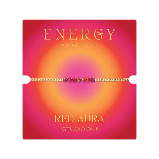 Red Aura Energy Bracelet