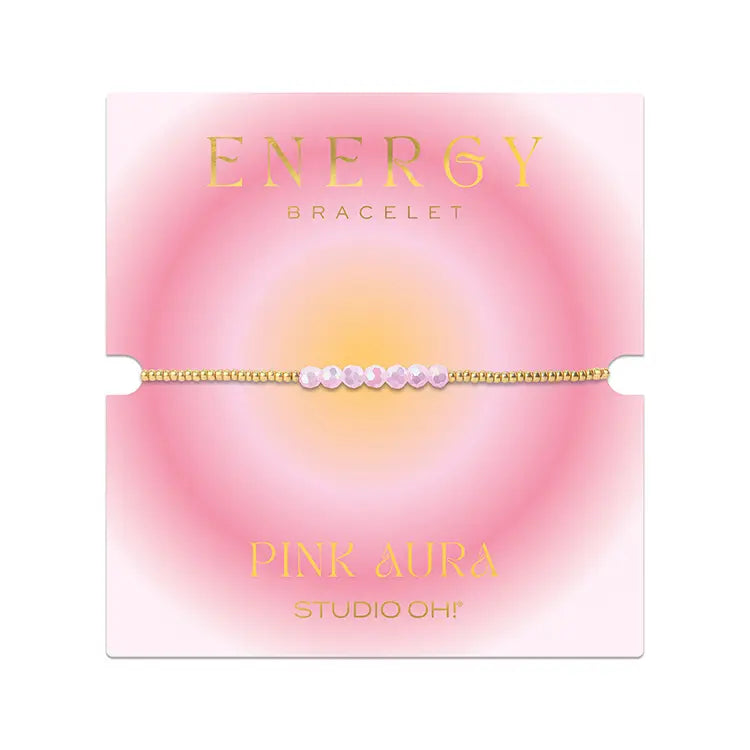 Pink Aura Energy Bracelet