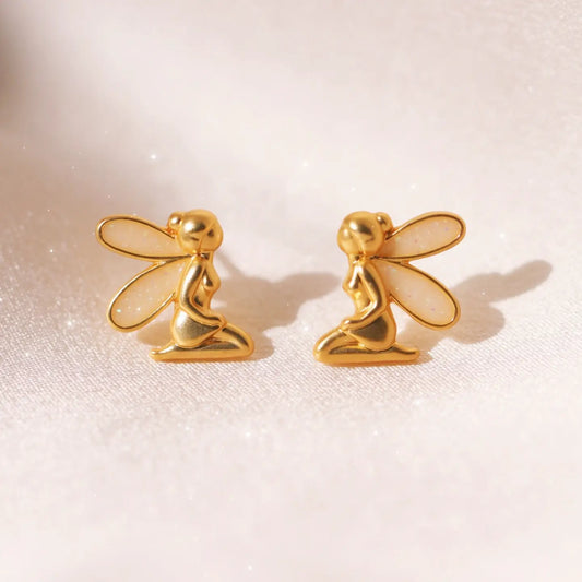 Gold Dipped Fairy Studs