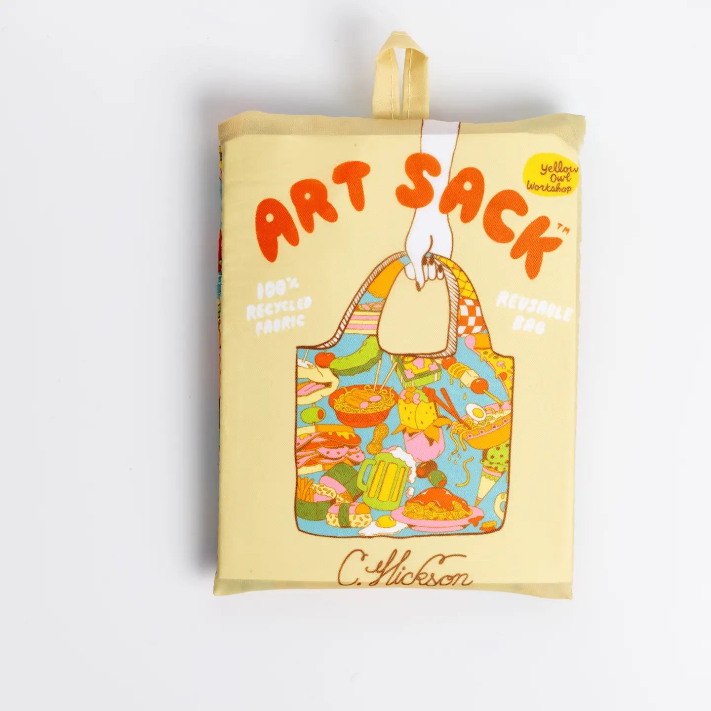 Gourmand Art Sack® By Clay Hickson - Reusable Foodie Tote