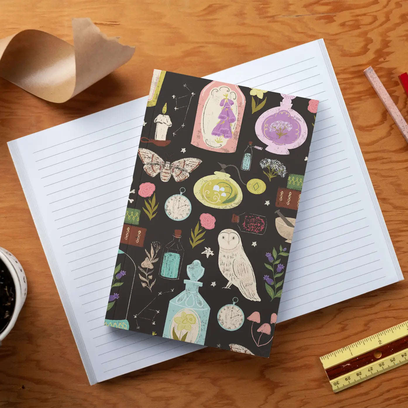 Owls & Potions Classic Layflat Journal Notebook