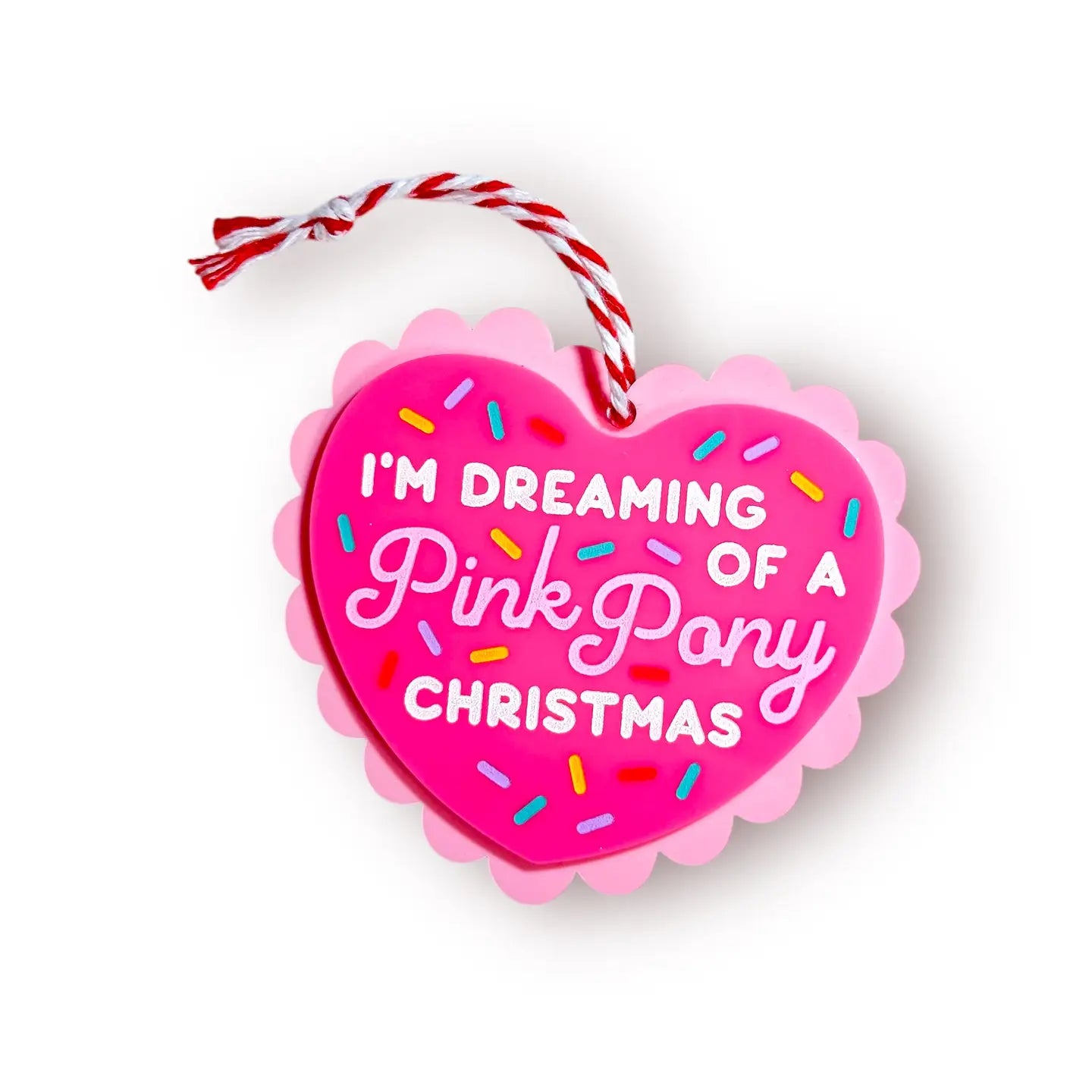 Dreaming of A Pink Pony Christmas - Chappell Roan Ornament!