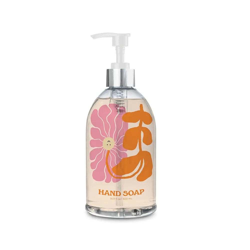 Dizzy Daisy Liquid Hand Soap with Decorative Insert