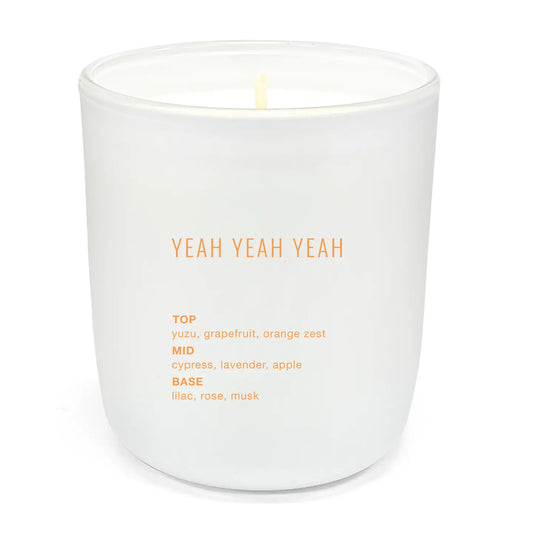 The Yeah Yeah Yeah Signature Candle